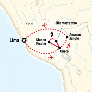 Itinerary for Amazon to the Andes for Teens with G Adventures