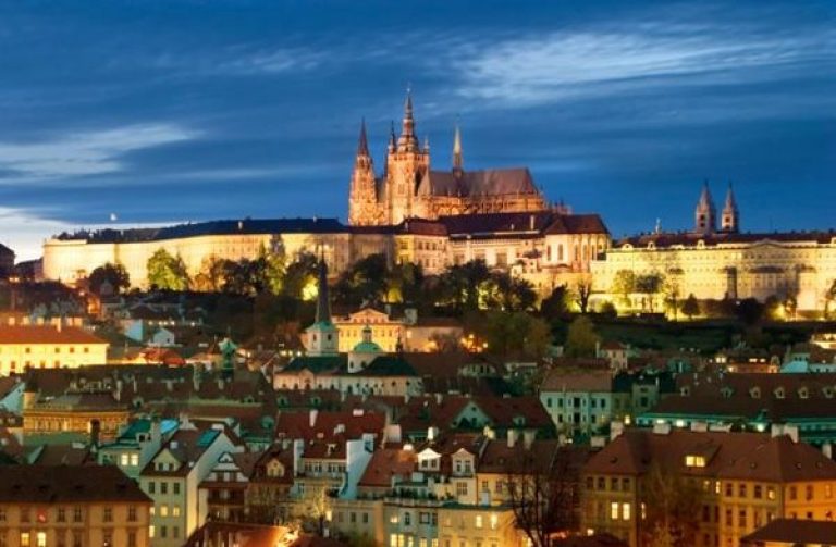 Prague Castle city view