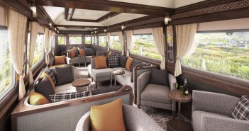 Ireland on the Grand Hibernian Luxury Train Observation Car Grand Hibernian