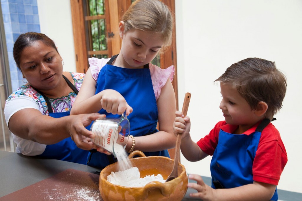 Kids Cook at Hacienda Petac