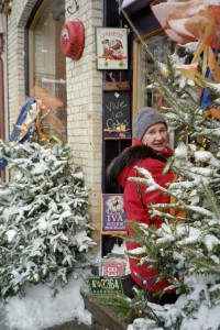 Christmas shopping in Quebec