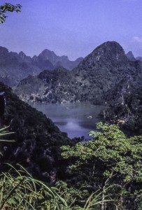 Lake view in Dalat, Vietnam