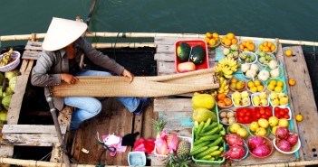 Our Dreams of Vietnam: a Semi-Guided Tour Part I Cai Be floating market, Vietnam