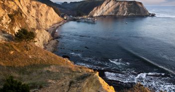 California North Coast Storm Watch Point Arena Pier