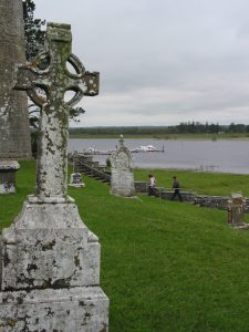 Medieval site of Clonmacnoise o