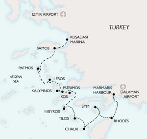 "Cruising the Dodecanese" with Peter Sommers